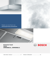 Bosch DWK065G20T Owner's manual