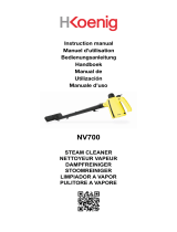 Hkoenig NV700 Nettoyeur vapeur Owner's manual
