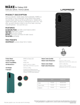 LifeProof Samsung S20 Wake gris Product information