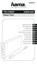 Hama 26 800mAh anthracite Owner's manual