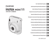 Fujifilm Instax Mini 11 blush pink Owner's manual