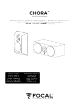 Focal Chora Surround Noire Owner's manual
