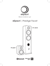 Elipson Facet 6B BT Phono Blanc Owner's manual