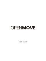 Aftershokz OpenMove Slate Grey Owner's manual