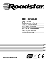 Roadstar HIF-1993BT Owner's manual