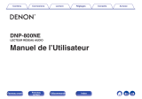 Denon Passerelle Réseau DNP800 - Argent Owner's manual