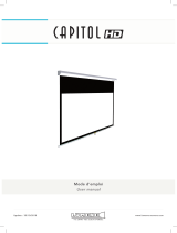 Lumene CAPITOL HD 240 C MANUAL SCREEN Owner's manual