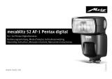 Metz mecablitz 52 AF-1 digital Pentax Owner's manual