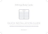 Withings Body Cardio Noir Owner's manual