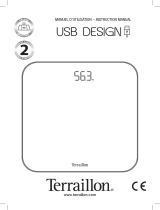 Terraillon USB DESIGN Owner's manual
