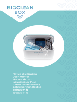 Bioclean Box de sterilisation avec UV-C et chaleur Owner's manual