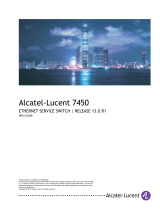 Alcatel-Lucent 7450 User manual