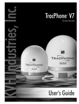 KVH Industries TracPhone V7 User manual