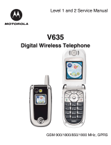 Motorola V635 User manual