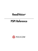 Polycom ReadiVoice Reference guide
