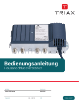Triax GHV 500 Series User manual