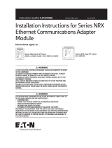 Eaton Series NRX Owner's manual