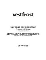 Vestfrost VF 465 EB Operating instructions