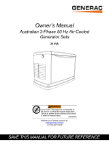 Generac 20 kVA G0072190 User manual