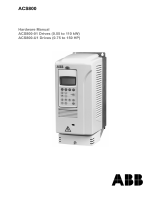 ABB ACS800-01 User manual