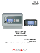 Metronic MPI-DN Series User manual