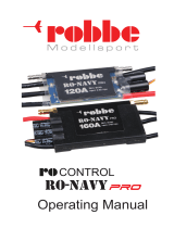 ROBBE RO-Control NAVY Pro 120 A Operating instructions