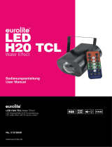 EuroLite LED H20 TCL Water Effect User manual