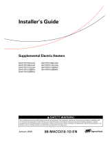 Ingersoll-Rand BAYHTR1V05LUGA Installer's Manual