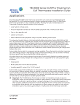 Johnson Controls TEC3031 Installation guide