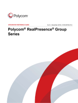 Polycom RealPresence Group Series Reference guide