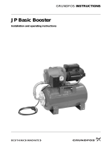 Grundfos JP Basic Booster Installation And Operating Instructions Manual