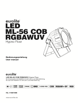 EuroLite LED ML-56 COB RGBAWUV User manual