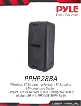 Pyle PPHP28BA User manual