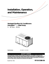 American Standard HVAC Precedent WSC060ED Installation guide