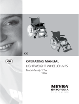 Meyra EUROCHAIR HEMI-SPECIAL 1.840 Operating instructions