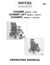 Meyra 1.594-603 Operating instructions