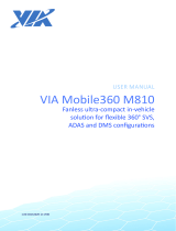 VIA Technologies Mobile360 M810 User manual