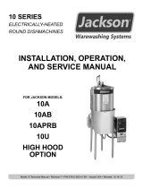 Jackson 10A Installation, Operation And Service Manual