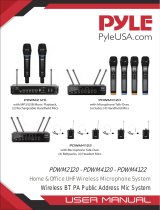 Pyle PDWM2120 User manual