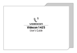 Videocon 1425 User manual