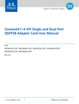 Mellanox Technologies MCX456A-FCAT User manual