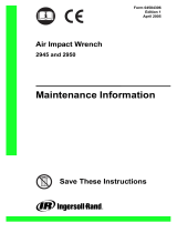 Ingersoll-Rand 2945 Maintenance Information