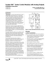Johnson Controls System 450 Series Installation Instructions Manual