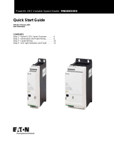 Eaton PowerXL DE1 series Quick start guide