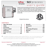 3D Systems Sinterstation Pro User manual