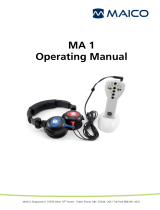 Maico MA 1 Operating instructions