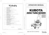 Kubota Z231BR-AU User manual