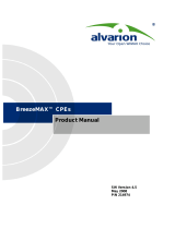 Alvarion BreezeMAX PRO-S CPE User manual