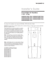 Trane GAM5A0A24M21SAA Installer's Manual