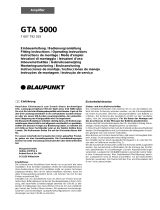 Blaupunkt gta 5000 Owner's manual